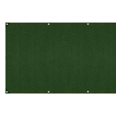 Brise vue occultant 1.5x10 m 220 gr/m² vert