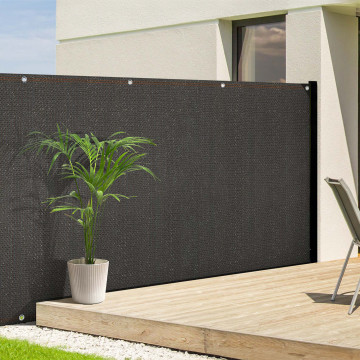 Brise vue occultant 1.8x10m 220 gr/m² gris