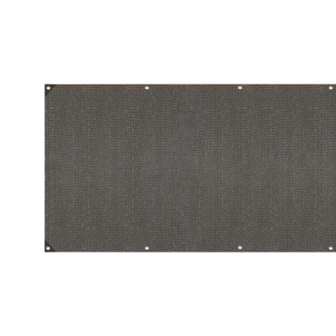 Brise vue occultant 1.8x10m 220 gr/m² gris