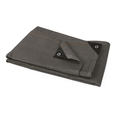 Brise vue occultant 1.8x10m 220 gr/m² gris