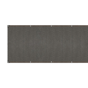 Brise vue occultant 1x10 m 90 gr/m² gris