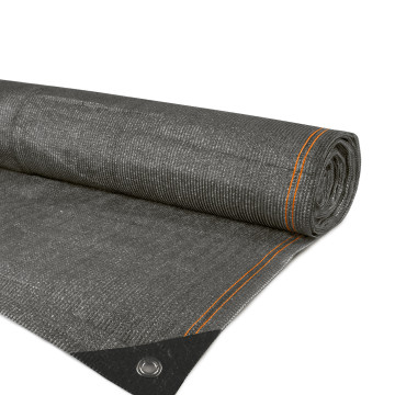 Brise vue occultant 1x10 m 90 gr/m² gris