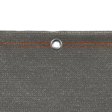 Brise vue occultant 1x10 m 90 gr/m² gris