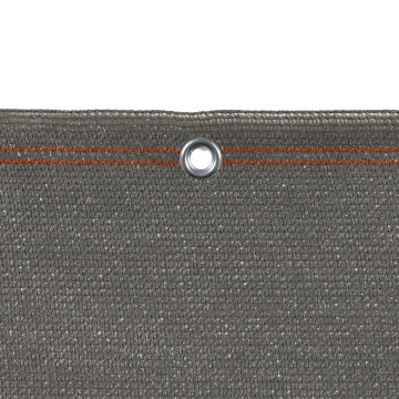 Brise vue occultant 1x10 m 90 gr/m² gris
