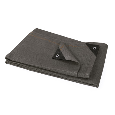 Brise vue occultant 1x10 m 90 gr/m² gris