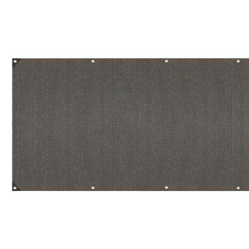 Brise vue occultant 1.8x10 m 300 gr/m² gris