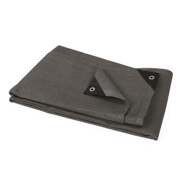 Brise vue occultant 1.8x10 m 300 gr/m² gris