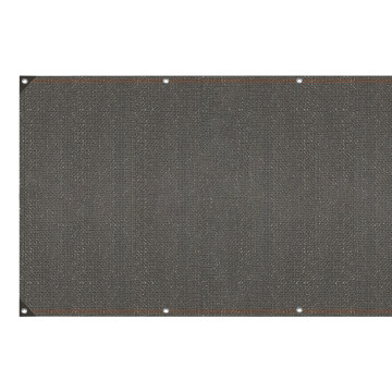 Brise vue occultant 1x5 m 300 gr/m² gris