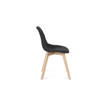 Chaises Suedia et Gabriella mix de couleurs - lot de 4