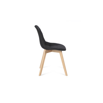 Chaises Suedia et Gabriella mix de couleurs - lot de 4