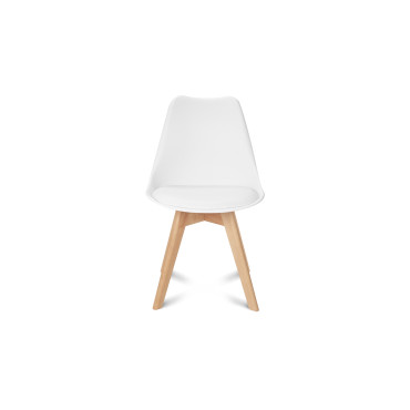 Chaises Suedia et Gabriella mix de couleurs - lot de 4