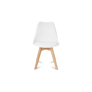 Chaises Suedia et Gabriella mix de couleurs - lot de 4