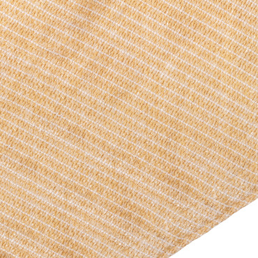 Voile d'ombrage rectangulaire beige 4x6m