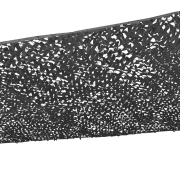 Ombrière rectangulaire grise 4x6m