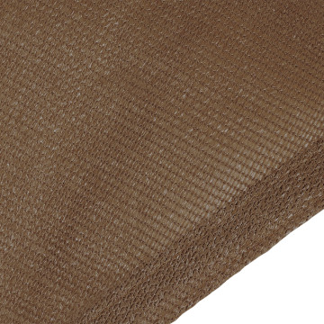 Voile d'ombrage rectangulaire taupe 4x3m
