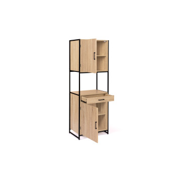 Meuble cuisine Memphis 2 niveaux 60x170cm