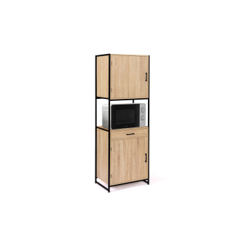 Meuble cuisine Memphis 2 niveaux 60x170cm