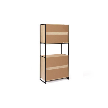 Meuble cuisine Memphis 2 niveaux 80x176cm