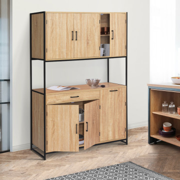 Meuble cuisine Memphis 2 niveaux 120x176cm