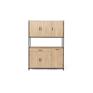 Meuble cuisine Memphis 2 niveaux 120x176cm