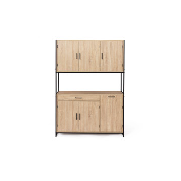 Meuble cuisine Memphis 2 niveaux 120x176cm