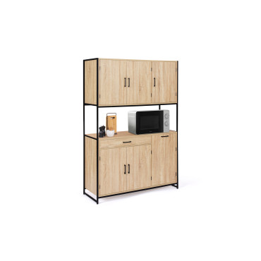 Meuble cuisine Memphis 2 niveaux 120x176cm