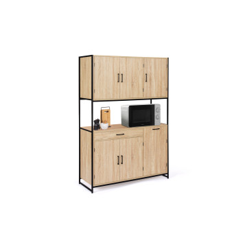 Meuble cuisine Memphis 2 niveaux 120x176cm