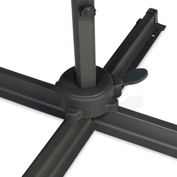 Parasol Sombra 360° rond Ø3m gris + housse