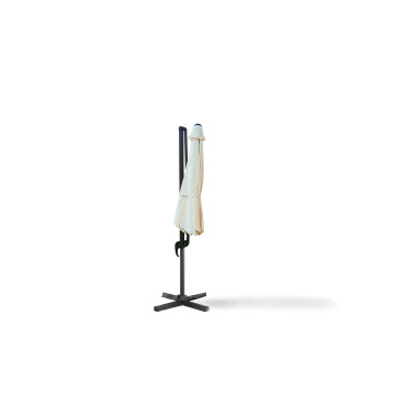 Parasol Sombra 360° rond Ø3m crème + housse