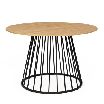 Table à manger ronde Adelle Ø110cm
