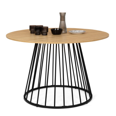 Table à manger ronde Adelle Ø110cm