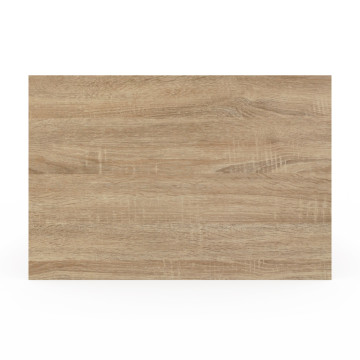 Lit coffre Sicile 140x190cm effet bois naturel