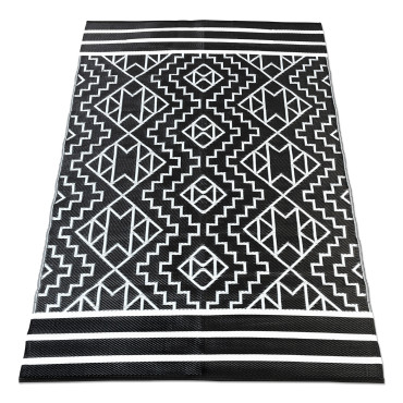 Tapis extérieur Inca 160x240cm noir