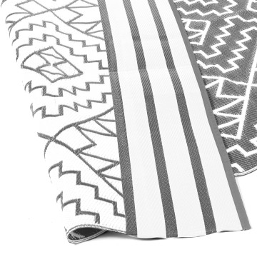 Tapis extérieur Inca 160x240cm gris