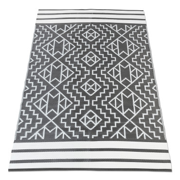 Tapis extérieur Inca 160x240cm gris