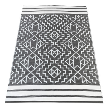 Tapis extérieur Inca 160x240cm gris