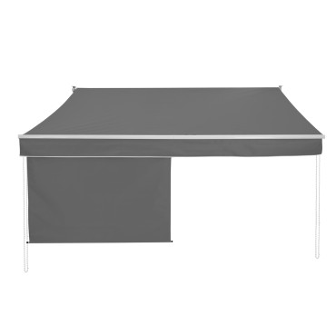 Store banne vertical Genova 4x3m gris