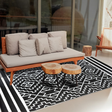 Tapis extérieur Inca 180x280cm noir