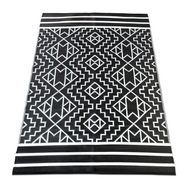 Tapis extérieur Inca 180x280cm noir