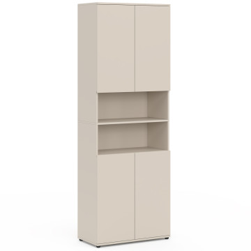 Armoire salle de bain Tom beige 4 portes