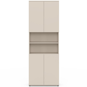 Armoire salle de bain Tom beige 4 portes