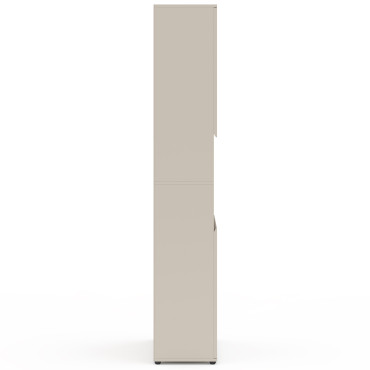 Armoire salle de bain Tom beige 4 portes