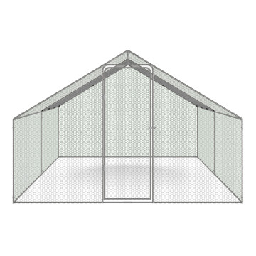 Enclos grillagé pour poules 12m² - 3x4m