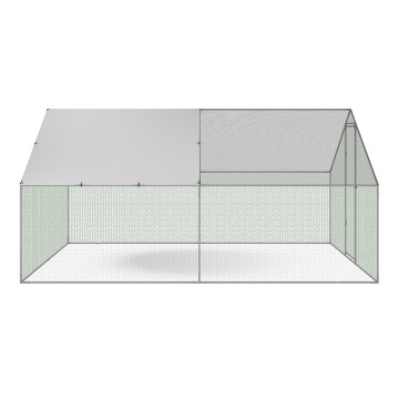 Enclos grillagé pour poules 12m² - 3x4m