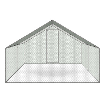 Enclos grillagé pour poules 12m² - 3x4m
