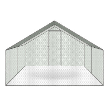 Enclos grillagé pour poules 12m² - 3x4m