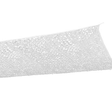 Ombrière rectangulaire blanche 4x6m
