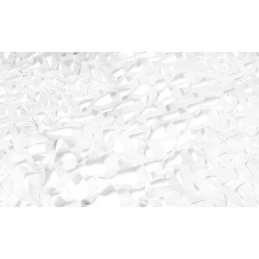 Ombrière rectangulaire blanche 4x6m