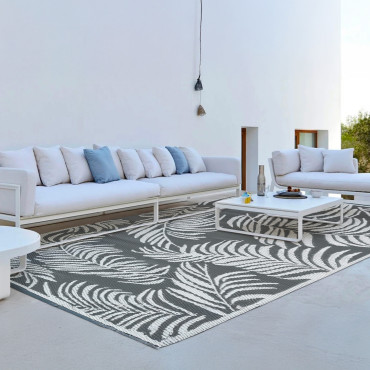 Tapis extérieur Hawai 270x370cm gris