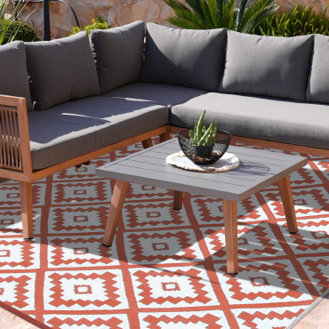 Tapis extérieur Vahiné 160x240cm terracotta